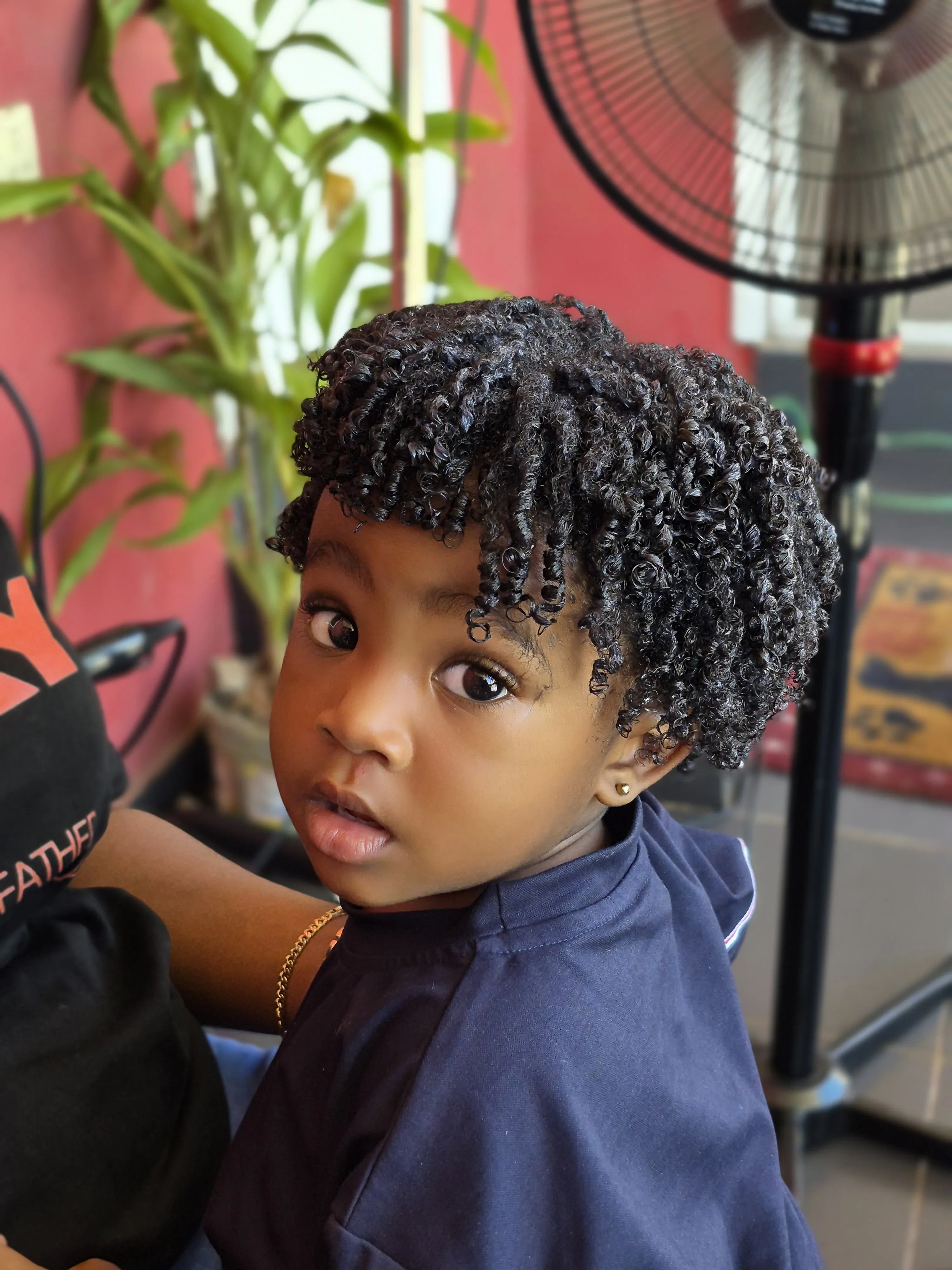 Client hairstyle at Signature Curls & Beauty